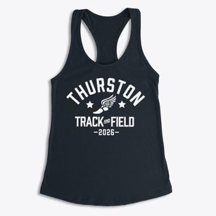 Thurston Middle School Track and Field Women's Racerback Tank