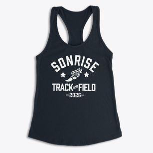 Sonrise Academy Track and Field Women's Racerback Tank