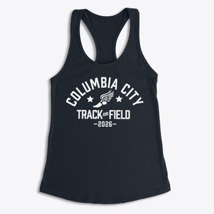 Columbia City Elementary School Track and Field Women's Racerback Tank