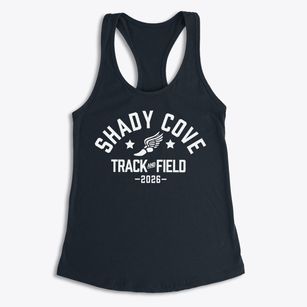 Shady Cove School Track and Field Women's Racerback Tank