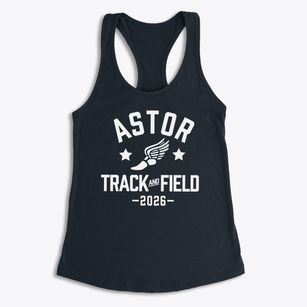 Astor Elementary School Track and Field Women's Racerback Tank