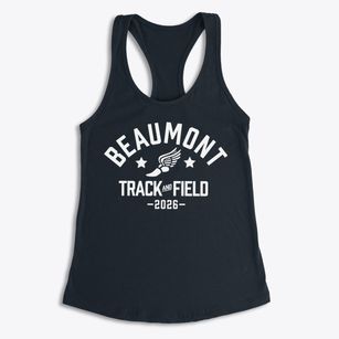 Beaumont Middle School Track and Field Women's Racerback Tank