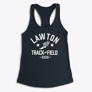 Lawton Elementary School Track and Field Women's Racerback Tank