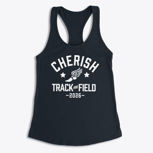 Cherish Classical Christian Academy Track and Field Women's Racerback Tank