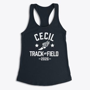 Cecil Intermediate School Track and Field Women's Racerback Tank