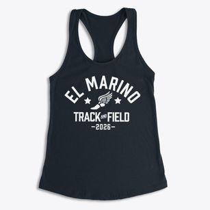 El Marino Elementary School Track and Field Women's Racerback Tank