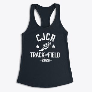 Cranston Johnston Catholic Regional Track and Field Women's Racerback Tank