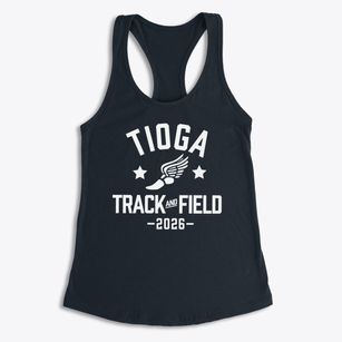 Tioga Middle School Track and Field Women's Racerback Tank