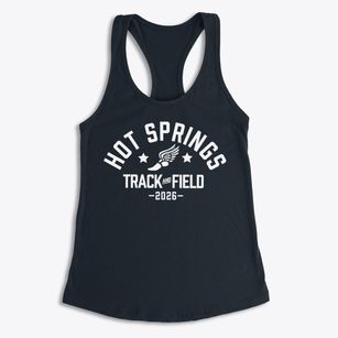 Hot Springs High School Track and Field Women's Racerback Tank