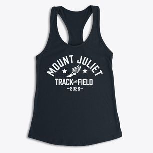 Mount Juliet Middle School Track and Field Women's Racerback Tank