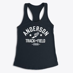 Anderson Elementary School Track and Field Women's Racerback Tank