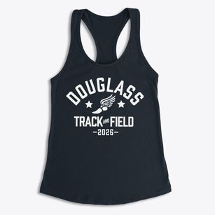 Douglass Elementary School Track and Field Women's Racerback Tank