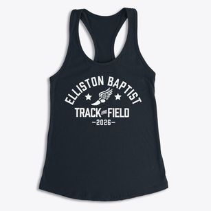 Elliston Baptist Academy Track and Field Women's Racerback Tank