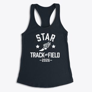 Star Academy Charter School Track and Field Women's Racerback Tank