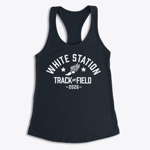 White Station Middle School Track and Field Women's Racerback Tank