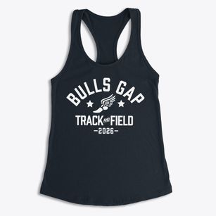 Bulls Gap Elementary School Track and Field Women's Racerback Tank