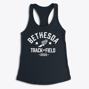 Bethesda Elementary School Track and Field Women's Racerback Tank