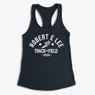 Robert E Lee Elementary School Track and Field Women's Racerback Tank