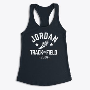 Jordan Middle School Track and Field Women's Racerback Tank