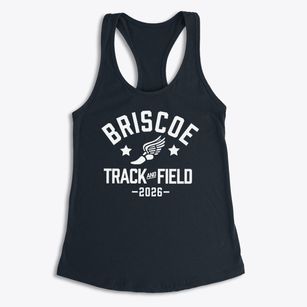 Briscoe Elementary School Track and Field Women's Racerback Tank