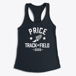 Price Elementary School Track and Field Women's Racerback Tank