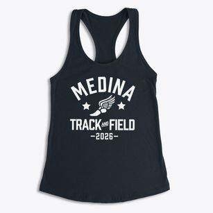 Medina Secondary School Track and Field Women's Racerback Tank
