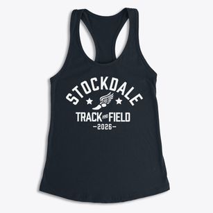 Stockdale Christian School Track and Field Women's Racerback Tank