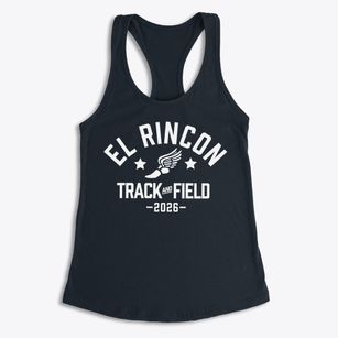 El Rincon Elementary School Track and Field Women's Racerback Tank