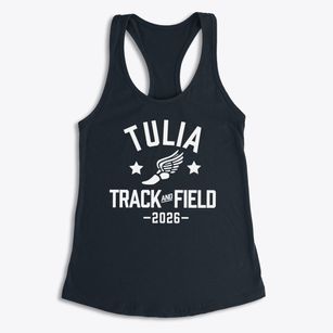 Tulia Junior High School Track and Field Women's Racerback Tank