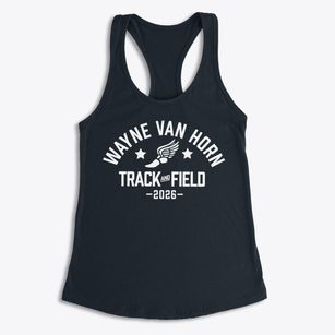 Wayne Van Horn Elementary School Track and Field Women's Racerback Tank