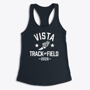 Vista High School Track and Field Women's Racerback Tank