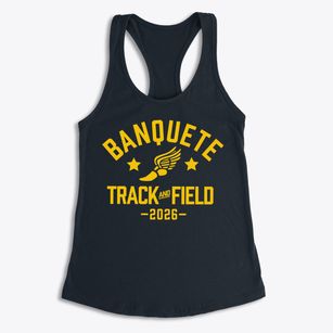 Banquete Intermediate School Track and Field Women's Racerback Tank