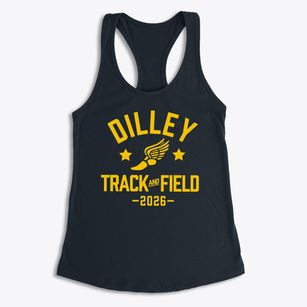 Dilley Elementary School Track and Field Women's Racerback Tank