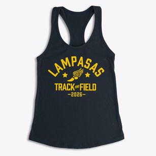 Lampasas Middle School Track and Field Women's Racerback Tank