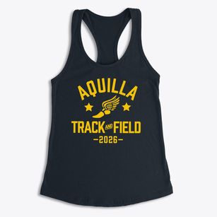 Aquilla School Track and Field Women's Racerback Tank