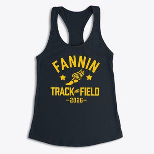 Fannin Elementary School Track and Field Women's Racerback Tank