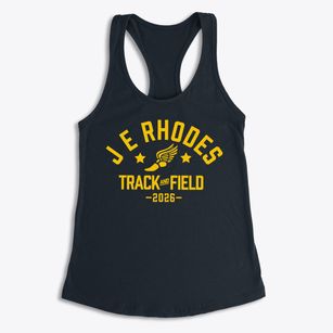 J E Rhodes Elementary School Track and Field Women's Racerback Tank