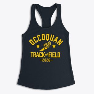 Occoquan Elementary School Track and Field Women's Racerback Tank
