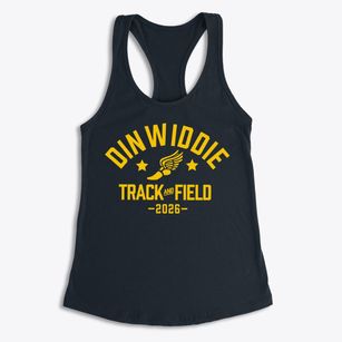 Dinwiddie Elementary School Track and Field Women's Racerback Tank