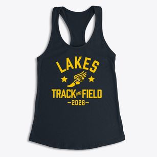 Lakes Elementary School Track and Field Women's Racerback Tank