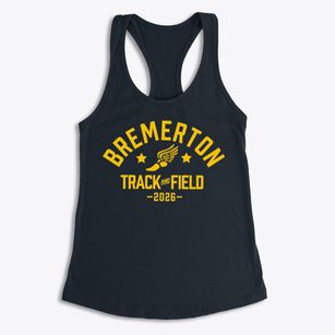 Bremerton Junior High School Track and Field Women's Racerback Tank