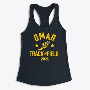 Omar Junior High School Track and Field Women's Racerback Tank