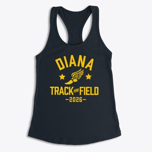 Diana Elementary School Track and Field Women's Racerback Tank