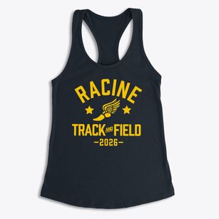Racine Montessori School Track and Field Women's Racerback Tank
