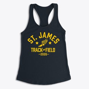 Saint James School Track and Field Women's Racerback Tank