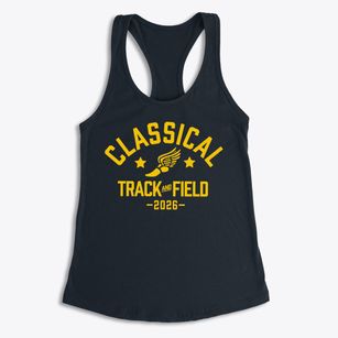 Classical Cottage School Track and Field Women's Racerback Tank