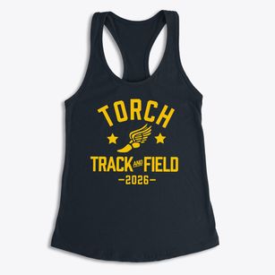 Torch Magnet School Track and Field Women's Racerback Tank