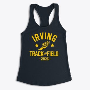 Irving Middle School Track and Field Women's Racerback Tank