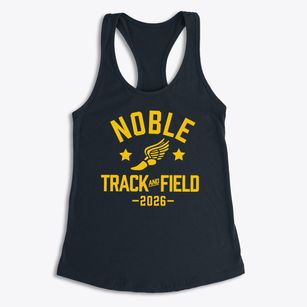 Noble Elementary School Track and Field Women's Racerback Tank