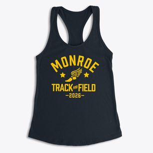 Monroe Elementary School Track and Field Women's Racerback Tank